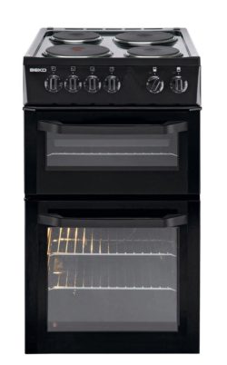 Beko - BD531A Single - Electric Cooker - Black/Ins/Del/Rec